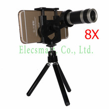 8X Zoom Universal Optical Telescope Telephoto Camera Len Kit with Mini Tripod for iPhone All Smartphone