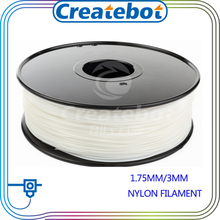 Fdm 3d printer 1 75mm 3mm 3d filament nylon black color PA nylon filament 1 kg