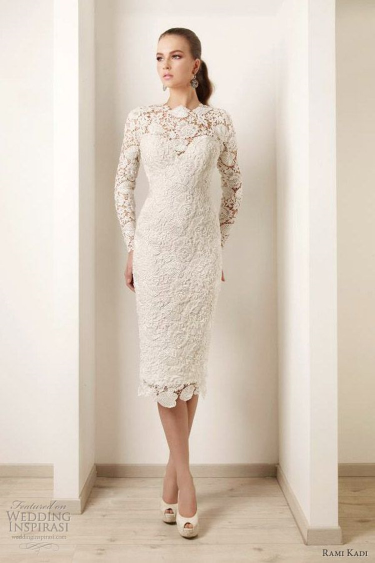 High tea lace dress