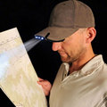 ITimo 5 LED Headlamp Head Lamp Light 2 Mode Clip on Cap Hat light For Fishing