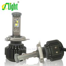 Newest H4 HB2 9003 Led CREE Hi/Lo H4-3 High Power 40W 4000lm 3000K 6000K Strong Bright Car Headlight Fog Light Conversion kit