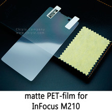 Glossy Clear Lucent Frosted Matte Anti glare Tempered Glass Protective Film On Screen Protector For InFocus M210