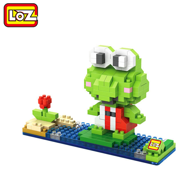 LOZ Hello Kitty Kerokero Keroppi 3D Model Action Figure Kerokerokeroppi ...