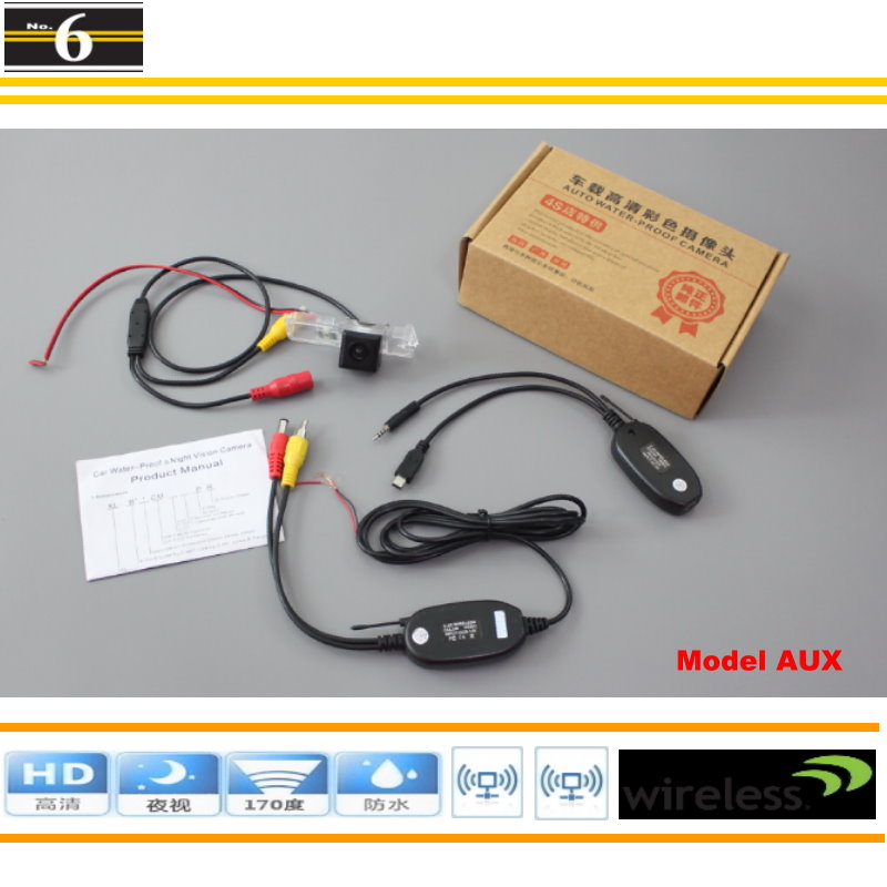 DIY Easy Installation / HD Night Vision / Wireless Car Rear View Camera / Reverse Camera For SEAT Ibiza / SEAT Leon DIY Easy Installation / HD Night Vision / Wireless Car Rear View Camera / Reverse Camera For SEAT Ibiza / SEAT Leon