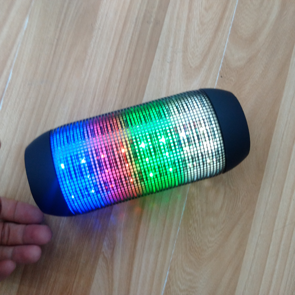 Pulse Bluetooth Speaker 360 Colorful LED Lights Wireless Outdoor Portable Speaker Support NFC U-disk TF Card Free Shipping Pulse Bluetooth Speaker 360 Colorful LED Lights Wireless Outdoor Portable Speaker Support NFC U-disk TF Card Free Shipping