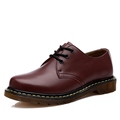 Top quality martin boots vintage style shoes fashion ankle boots famous shoes women genuine leather boots