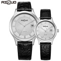 Brand Classic Fashion Lovers Watch Casual Business Quartz Calendar Genuine Leather Strap Wristwatch