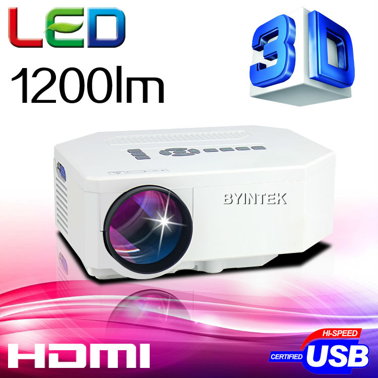   mini  hdmi usb   - 1080 p 3d hd      proyector  projetor