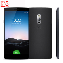Original OnePlus Two 2 4G LTE Mobile Phone 3GB RAM 64GB ROM Snapdragon 810 Octa Core Fingerprint ID 5.5” 1920*1080P 13MP Camera