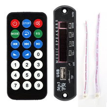 Black Remote SD MP3 Player ZTV-M011 Remote Controller Module FM USB 2.0 3.5mm Free Shipping