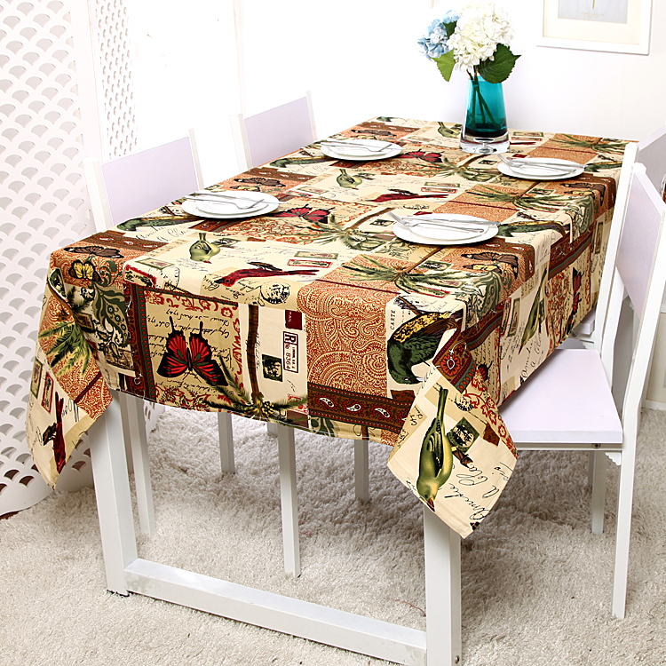 Vintage Style Tablecloth 15
