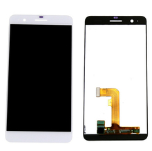 New Original LCD Display touch Screen with digitizer assembly replacement part For Huawei Honor 6 plus , white Free shipping