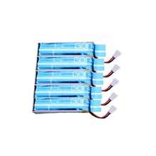 5pcs 3.7V 520mAh 30C Upgraded Li-po Battery for WLtoys V930 V977 XK K110 RC Helicopter Spare Parts