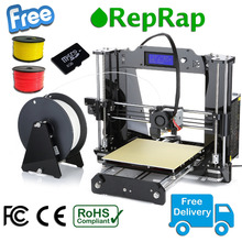 Free Shipping Acrylic Frame Quality High Precision 3D Printer