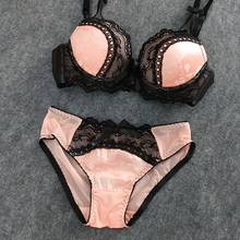 2016 sexy lace bra perume loita bra set sweet girl push up bra for women underwear women bra set