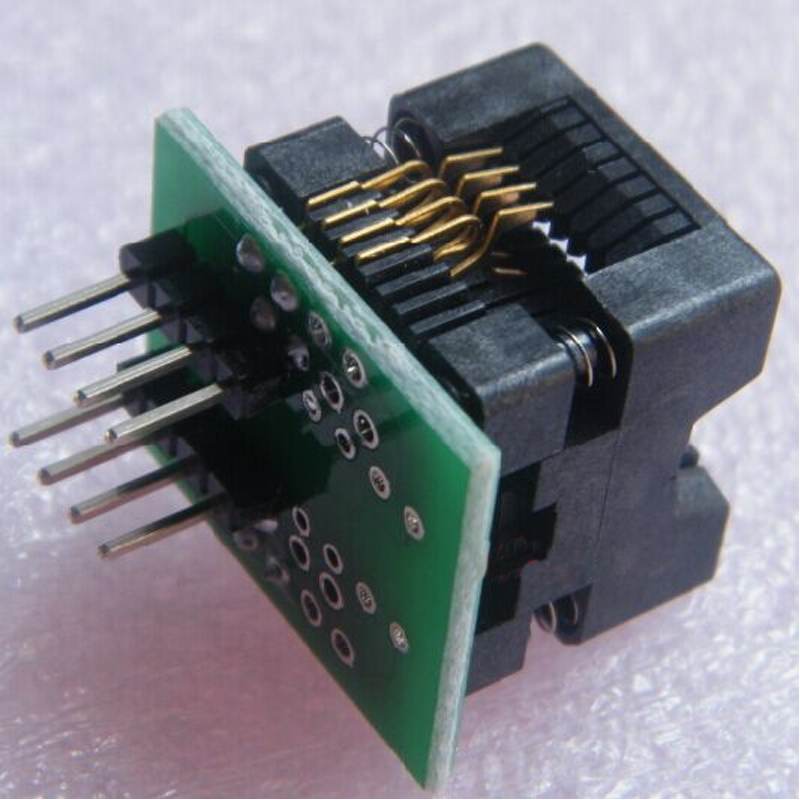 1pc 150mil SOIC8 SOP8 to DIP8 EZ Programmer Adapter Socket Converter Module