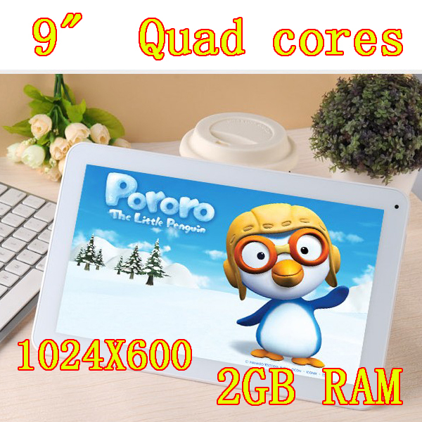  Quad Core 9 inch 1024X600 DDR3 2GB ram HD 16GB Wifi Camera 3G HDMI Tablet