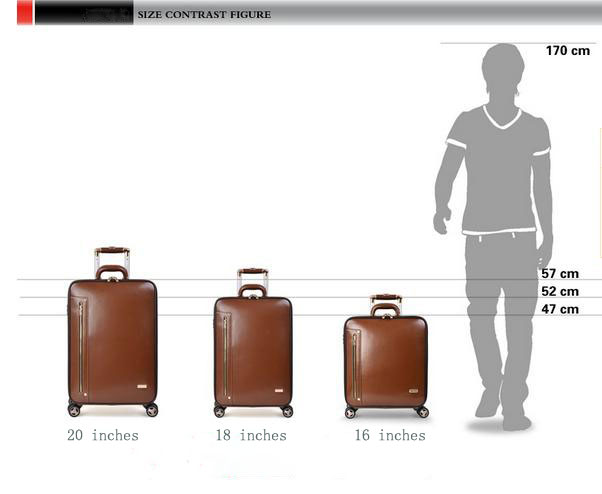 18 inch luggage size