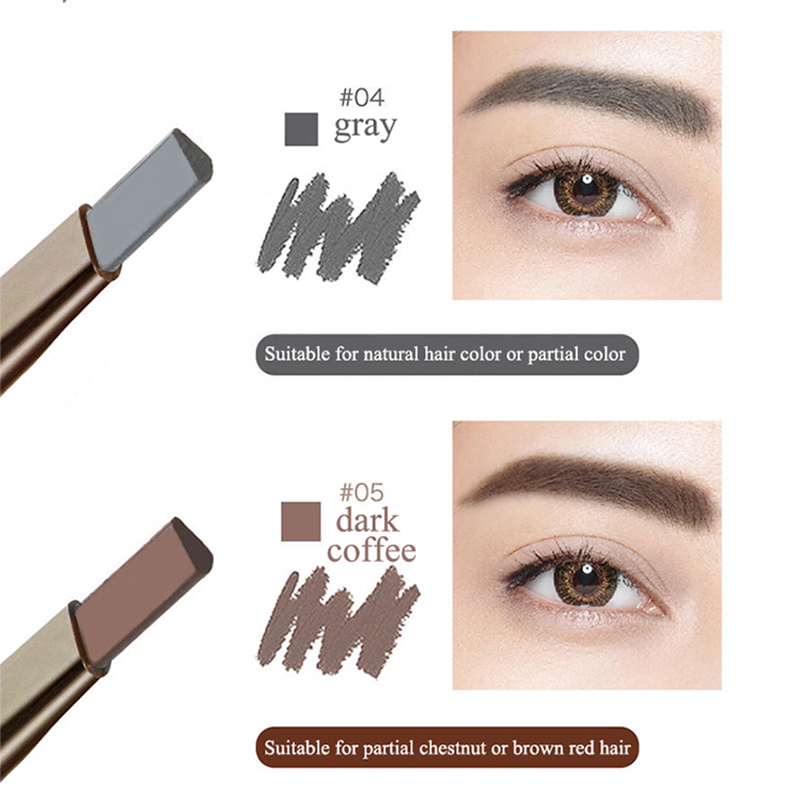 best eyebrow pencil color for gray hair