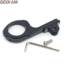 GEEKAM Aluminum Bike Bicycle Motorcycle Handlebar Holder Clamp Mount Tripods For Gopro HERO 3 2 sj4000 Camera Accessories Black