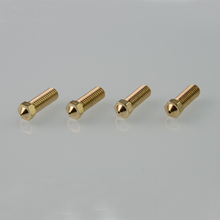 DIY 3D Printer Parts Full Metal 3D Nozzle High Flow Heavy Calibre Copper Nozzle 3D Consumable 3D Printer Accessories 3MM/1.0MM