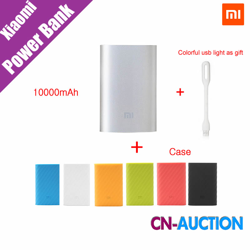 Original Xiaomi Mi Power Bank 10000mAh External Battery New Portable Mobile Power Bank MI Charger 10000mAh