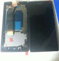 Display for Sony Xperia Z L36H c6602 c6603 C6606 LCD with Digitizer Touch Assembly frame free