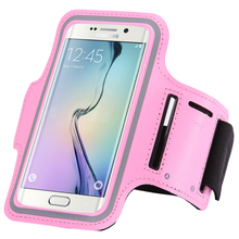 Sports Running Arm Band Leather Holder Pounch Belt Cover For HTC One M7 M8 M9 Phone