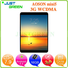 7.9 inch Retina AOSON Mini5 MT6592 Octa Core 2GB RAM 16GB ROM Tablet PC 3G Phone Call WCDMA Bluetooth 13MP Camera Android 4.4
