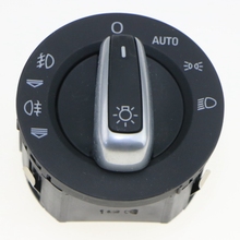 NEW 2016 HOT OEM Chrome Auto Headlight Fog Light Switch Control For A6 RS6 Q7 4FD941531A 4F1941531A 4FD 941 531 A 4F1 941 531 A