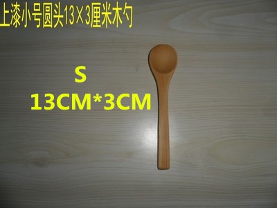 50psSmall Wooden Spoon Dessert Tea Coffee Ice Cream (16)