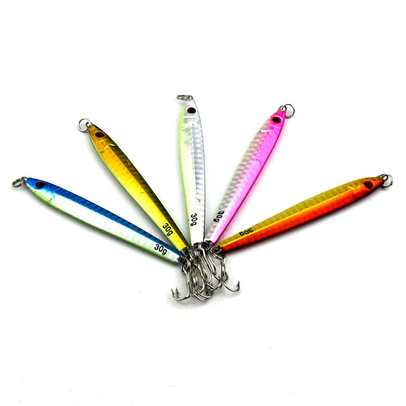 Hot sale <font><b>fishing</b></font> leurre Natural 5pcs 30g Lead Casting Jig Metal Slice <font><b>Fishing</b></font> Lures Spinning for Bonito H1E1 Hot sale <font><b>fishing</b></font> leurre Natural 5pcs 30g Lead Casting Jig Metal Slice <font><b>Fishing</b></font> Lures Spinning for Bonito H1E1