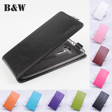 2015 New Luxury PU Leather Case Cover For Asus Zenfone 2 Laser ZE550KL 5.5″ Phone Case Original Vertical Open down/up Flip Cover