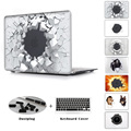 Colorful Blasting Style Case For Apple macbook Air 11 12 13 New Pro 13 15 with