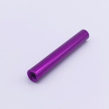 Standoffs Spacer Nuts Drone DIY M3 Length 60mm Female Aluminium Round Purple Metric Fastener