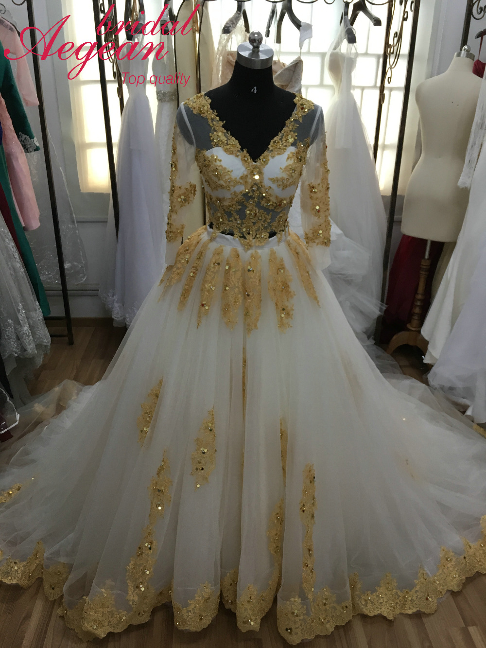 popular-ivory-gold-wedding-dresses-buy-cheap-ivory-gold-wedding-dresses-lots-from-china-ivory