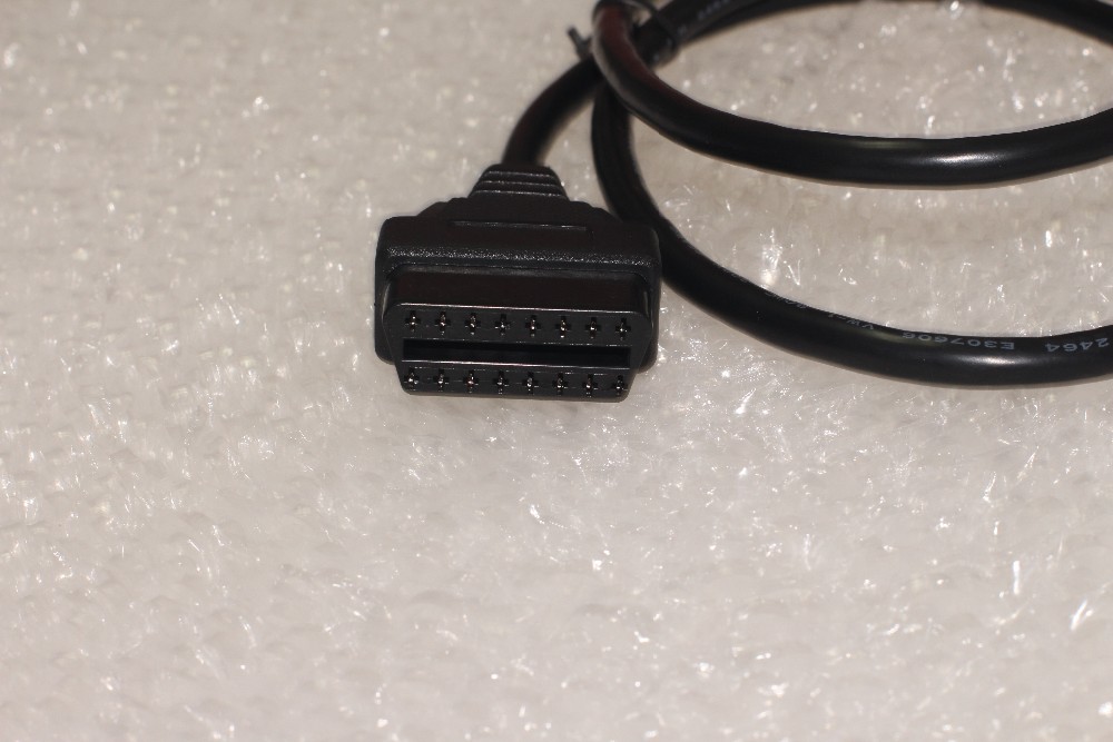 Wholesale OBD OBD2 OBD-II Opening Cable 16 Pin Female Extension Connector Diagnostic Extender 100cm (4)