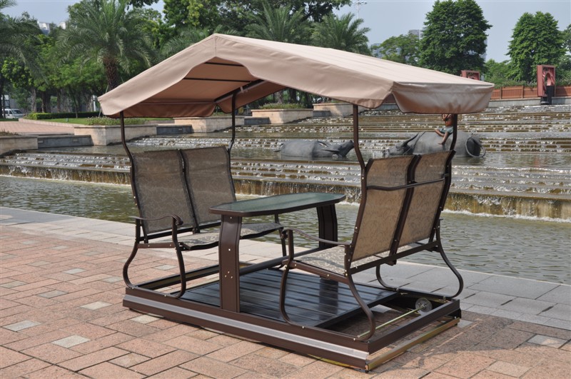 Vier terrasse schaukel dynamik schaukel außen schaukel balkon garten