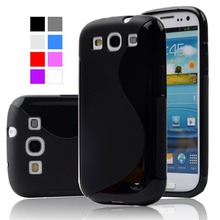 S3 S LINE Anti Skiding Gel TPU Slim Soft Case Back Cover for Samsung Galaxy S3