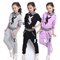Girls children clothing set spring autumn sport plaid hoodie pants two piece kids clothes tracksuit 5