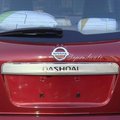 Car Styling Cover Chromed ABS Plastic Rear Trunk Lid Cover Trim For Nissan Qashqai 2007 2012