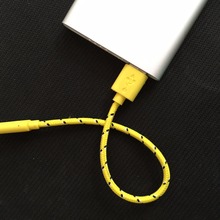 NEW original quality short 20cm  Braided nylon Wire 8 pin USB Cable Sync Woven Charging Charger cable for iPhone 5 5S 5G  6 plus