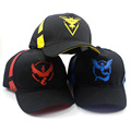 Pokemon Go Hat Snapback 5 Panel Cap Team Valor Team Mystic Team Instinct Cartoon Cosplay Pokemon