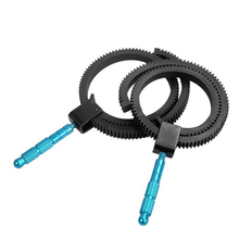 New Camera Accessories Adjustable Rubber Follow Focus Gear Ring Belt with Plastic Grip Zoom Lever For All DSLR Camera Camcorder