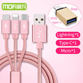 lighting cable micro usb cable type c fast charger adaptor for i7 iPhone 7 s Plus