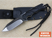 Fox Fixed Blade Knife Outdoor Survival Camping Knives Tactical Knife G10 Handle D2 Blade Outdoor Tools
