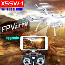 Gifts! Original Syma X5SW RC drones with HD 2MP CAM WIFI FPV Real time 2.4G 4CH 6Axis quadcopter X5C upgrade Helicopter Headless