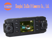 X8000 dual lens HD wide angle GPS track gravity sensing night vision driving recorder