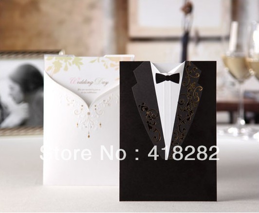 Sample of elegant wedding invitations