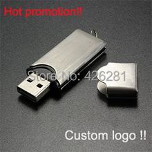 Hot Cheap! Portable Metal Usb flash drive Pen drive Usb memory stick disk pendrive Custom logo US2.0 1GB 2GB 4GB 8GB 16GB 32GB